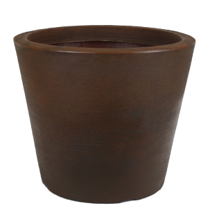 Vaso Cone Baixo Riscatto Ferrugem – 45cm X 41cm – Nº 02 - Vogue