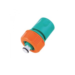 Engate Rápido com Aquastop Tramontina em Plástico para Mangueira 1/2
