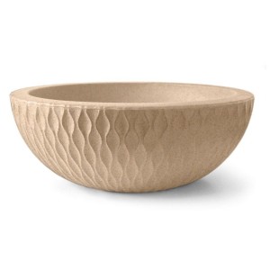 Vaso Infinity Concha Areia - 19cm X 52cm – Nutriplan