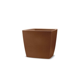 Vaso Classic Quadrado Ferrugem - 32cm X 35cm - Nutriplan