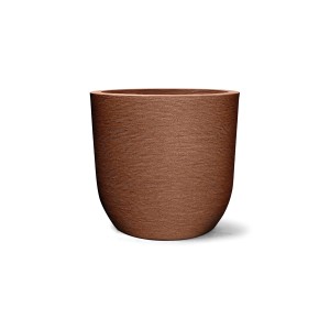 Vaso Grafiato Redondo Ferrugem - 40cm X 43cm – Nutriplan